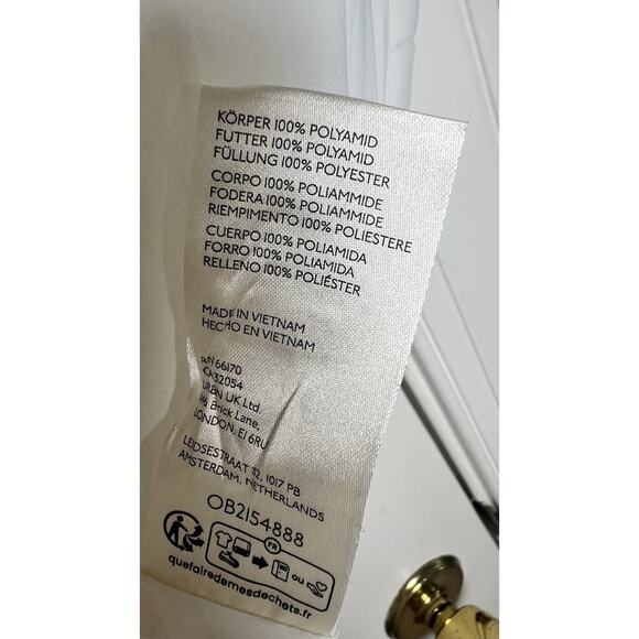 Anthropologie X Daily Practice Hooded Floral Boxy‎ Zip Up Puffer Vest Size Small - Picture 10 of 13